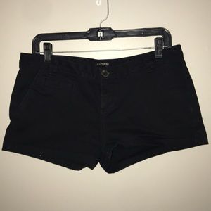 Express Black Shorts